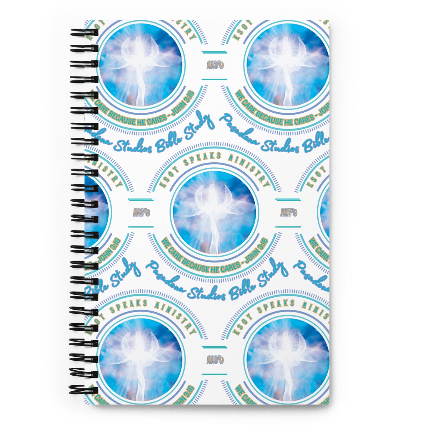 THE ESOT SPEAKS MINISTRY All Over - Spiral Notebook