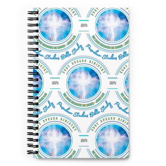 THE ESOT SPEAKS MINISTRY All Over - Spiral Notebook
