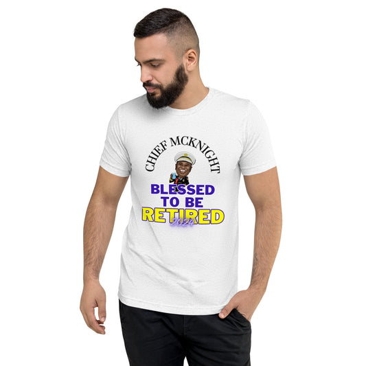 Blessed To Be Retired - Short Sleeve T-Shirt