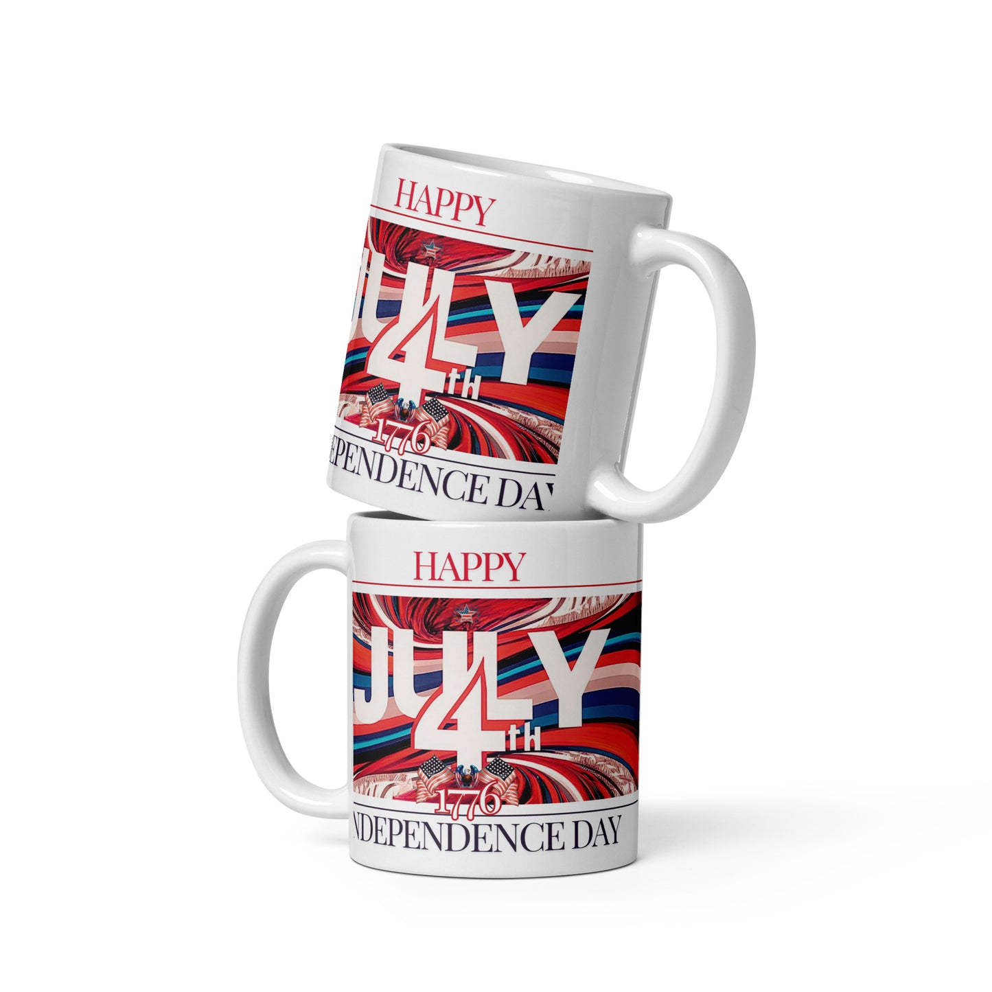 Home Of The Brave - White Glossy Mug