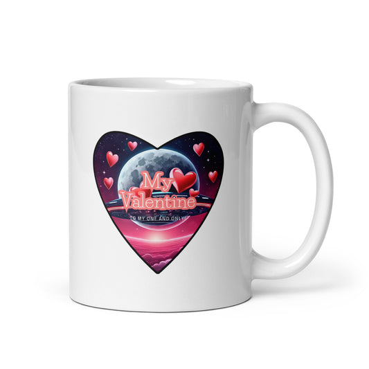 My Valentine - White Glossy Mug