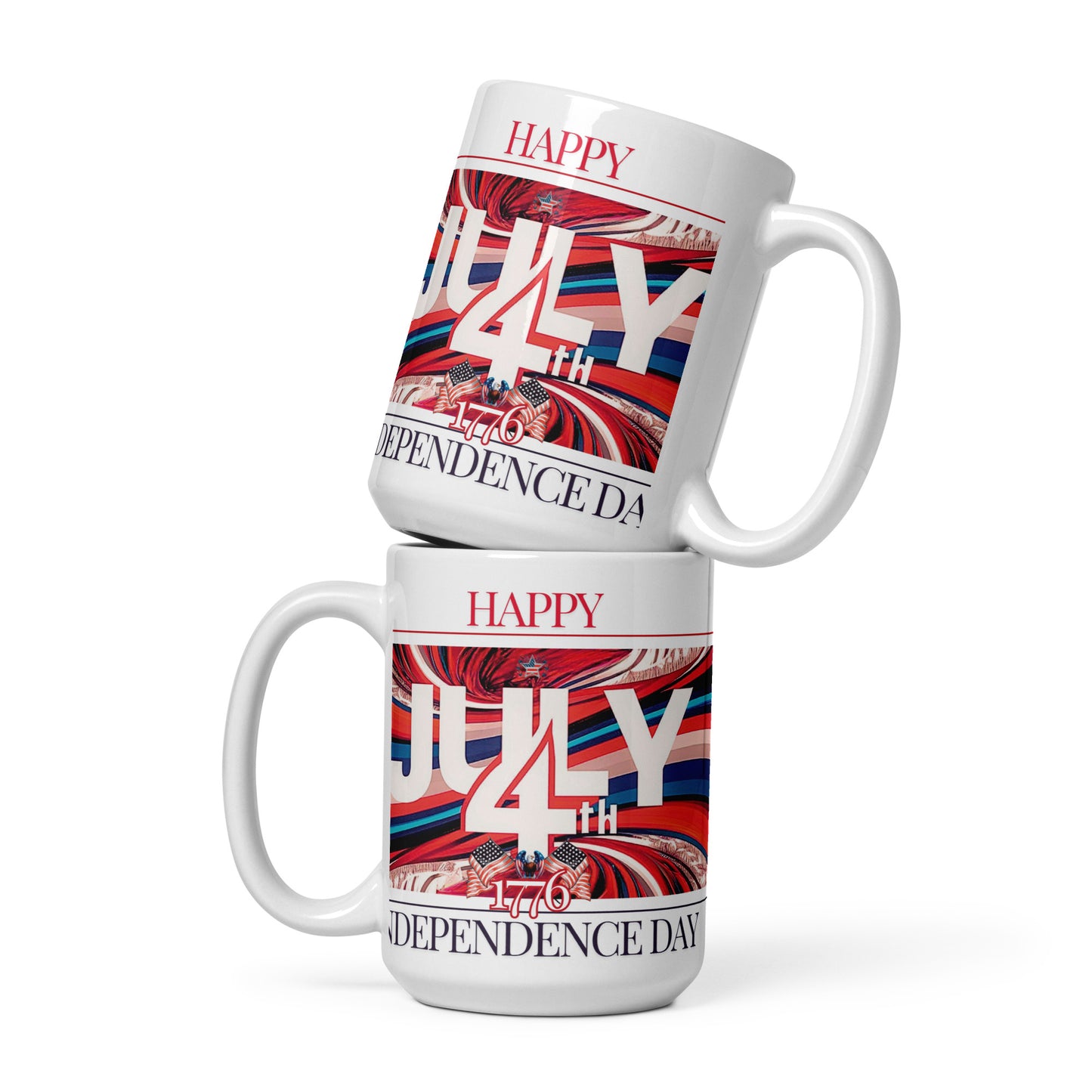Home Of The Brave - White Glossy Mug