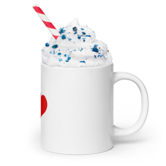 1 Love - White Glossy Mug